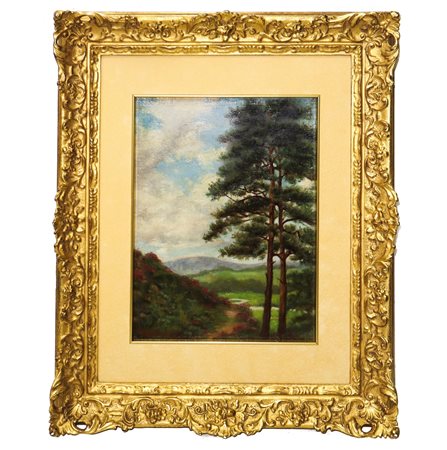 Joseph Farquharson (Edimburgo 1846-Finzean 1935)  - Paesaggio