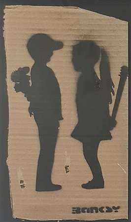 Banksy, 'Boy meets girl', 2015