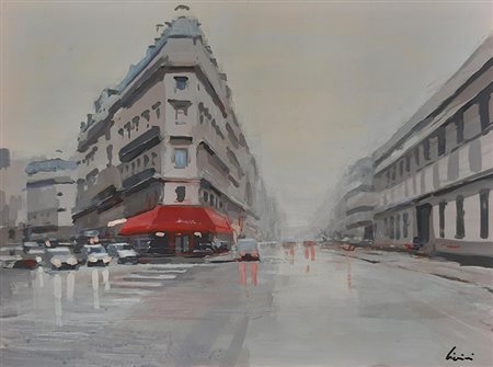 Claudio Cionini, 'Boulevard Saint Germain - Paris'