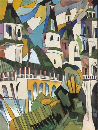 Fabio Di Rosa, 'Città Futurista Due', 2020