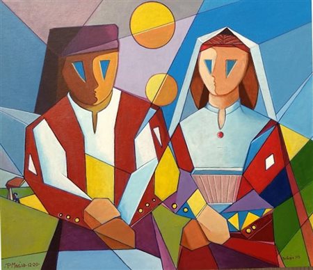 Piero Masia, 'Trilogia 113 : la tradizione, i costumi, gli sposi sardi', 2020