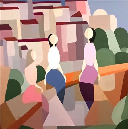 Alessandra Redolfi, 'Donne sulle mura', 2022