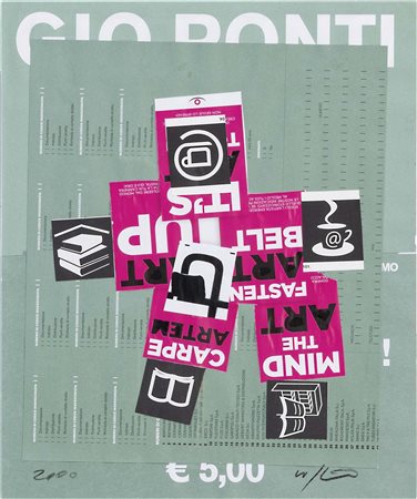 RENATO VOLPINI (Urbino, 1934 - 2017) senza titolo 2000 tecnica mista e...