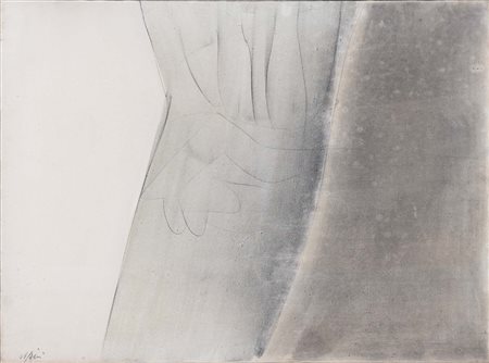 RENATO VOLPINI (Urbino, 1934 - 2017) senza titolo (primi anni 60') tecnica...