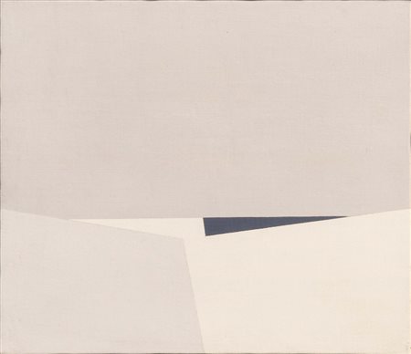 ARTURO BONFANTI (Bergamo 1905-1978) Composizione 1968 olio su tela cm. 35x30...
