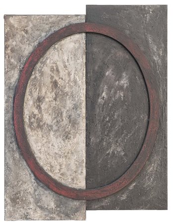 ROBERTO FLOREANI (Venezia, 1956) Assimetria 1989 acrilici, tecnica mista e...