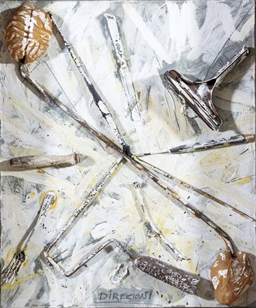 CLAUDIO COSTA (Tirana, 1942 - Genova, 1995) Direzioni 1993 assemblaggio...