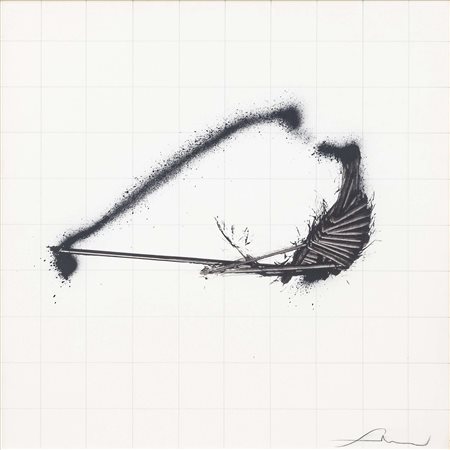 EMILIO SCANAVINO (Genova, 1922 - Milano, 1986) Interrotto 1972 acrilici su...