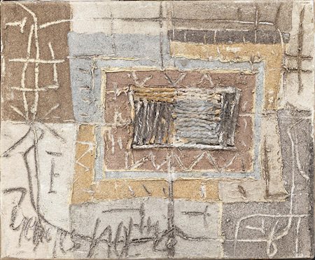 GEORGES NOEL (Bezier, 1924 - Parigi, 2010) Petit palimpseste "object" 1961...