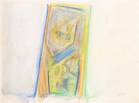 SAVERIO RAMPIN (Stra' (Ve), 1930 - Venezia, 1992) senza titolo 1964 tecnica...