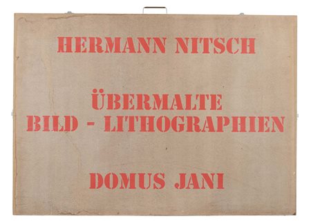 HERMANN NITSCH (Vienna, 1938 - 2022) Uebermalte Bild Lithographien 1991 10...