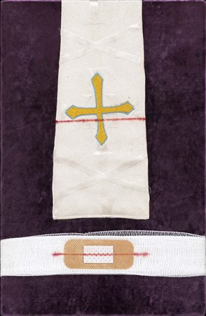 HERMANN NITSCH (Vienna, 1938 - 2022) Santa Lucia 77. Blut. Opfer. Operation....