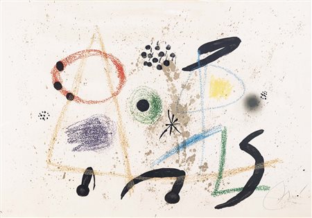 JOAN MIRO' (Barcellona, 1893 - Palma di Maiorca, 1983) Maravillas con...