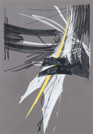 MAARTEN FRENKEN (Olanda, XX) senza titolo 1985 tecnica mista su carta cm....