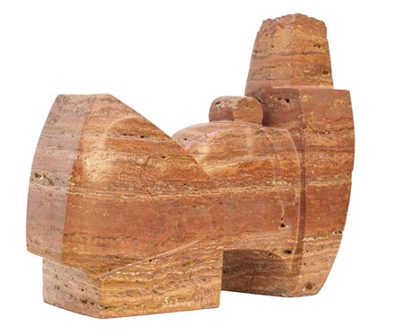 PIERRE SCHUMANN (Heide, 1917 - Eutin, 2011) senza titolo scultura in marmo...