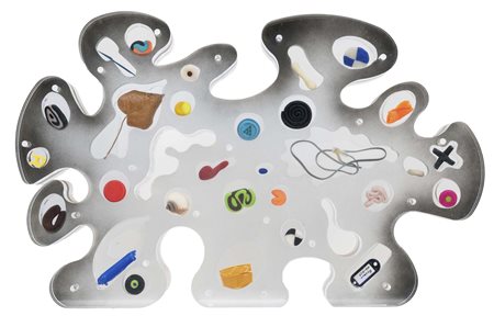 RENZO NUCARA (Crema, 1955) Stratofilm 2010 plexiglass, resine, oggetti entro...