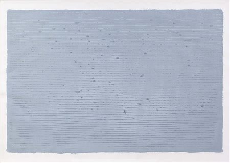 EROS BONAMINI (Verona, 1942 - 2012) Cronotopografie - Un segno traccia ogni...