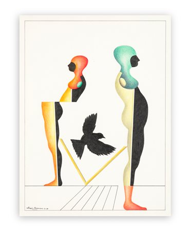 ALEXIS KEUNEN (1921-1990) - Senza Titolo, 1971