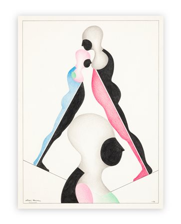 ALEXIS KEUNEN (1921-1990) - Senza Titolo, 1972