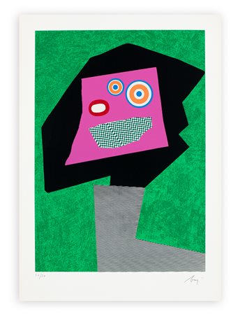 ENRICO BAJ (1927-2003) - Personaggio, 1969