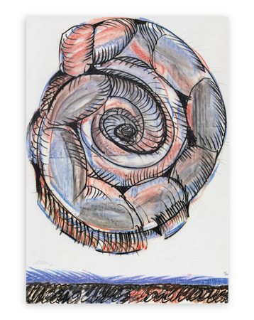 MARIO MERZ (1925-2003) - Senza Titolo (Chiocciola)