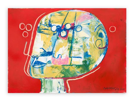 GIANNI AMBROGIO (1928-2016) - Senza Titolo, 2011