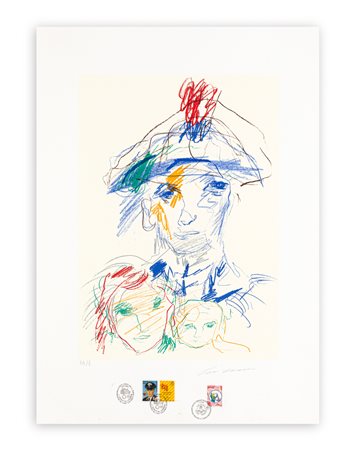 ERNESTO TRECCANI (1920-2009) - " I carabinieri… una famiglia", 2003