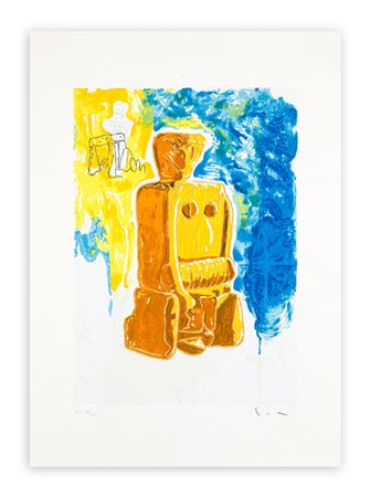 MARIO SCHIFANO (1934-1998) - Senza Titolo