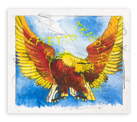 ENRICO MANERA (1947) - Effetto Travolgente, 1988
