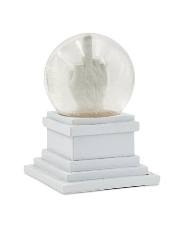 MAURIZIO CATTELAN (1960) - L.O.V.E. - Snowball, 2014