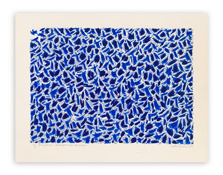 SALVATORE ESPOSITO (1937) - Mare aperto con moto ondoso, 1971