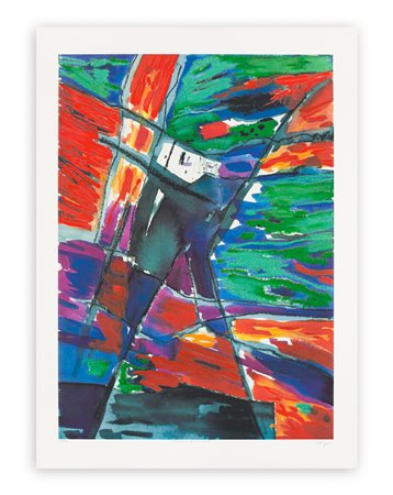 ANTONIO CORPORA (1909-2004) - Rocce e mare, 1997