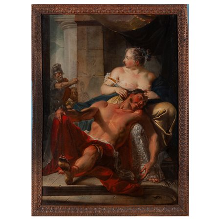 Antonio Molinari (Venezia 1655 - 1704), Sansone e Dalila