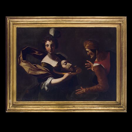 Gregorio Preti (Taverna 1603 – Roma 1672), attr.a, Salomè con la testa del Battista