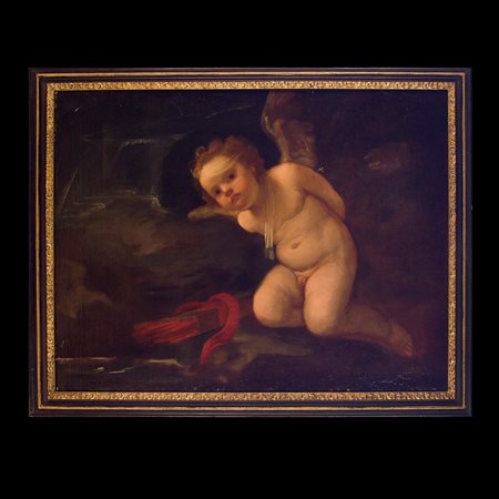 Scuola lombardo veneta del XVII secolo, Cupido incatenato