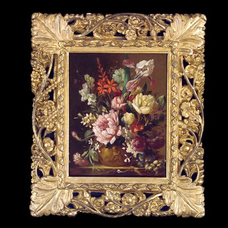 Pittore fiammingo del XVII secolo, Natura morta con fiori