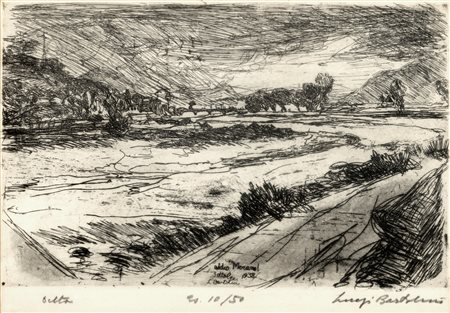 Luigi Bartolini (Cupramontana 1892-Roma 1963)  - Delta (Addio Merano!), 1938