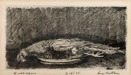 Luigi Bartolini (Cupramontana 1892-Roma 1963)  - Il nobile fagiano, 1942