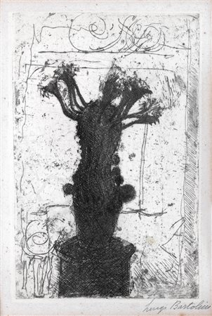 Luigi Bartolini (Cupramontana 1892-Roma 1963)  - Pianta grassa fiorita