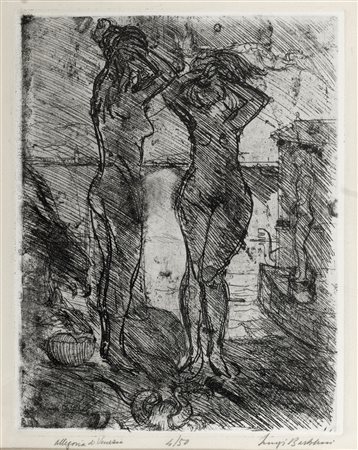 Luigi Bartolini (Cupramontana 1892-Roma 1963)  - Allegoria di Venezia, 1953