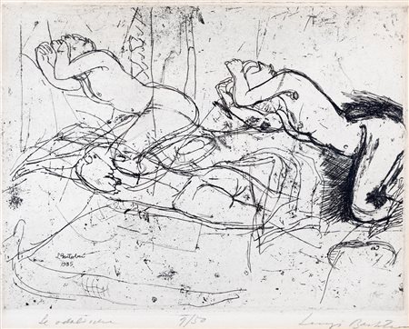 Luigi Bartolini (Cupramontana 1892-Roma 1963)  - Le odalische, 1935