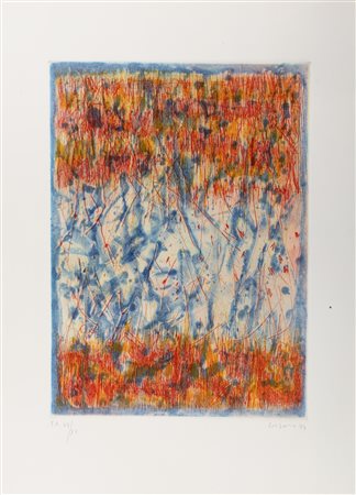 Antonio Corpora (Tunisi 1909-Roma 2004)  - Senza titolo, 1967