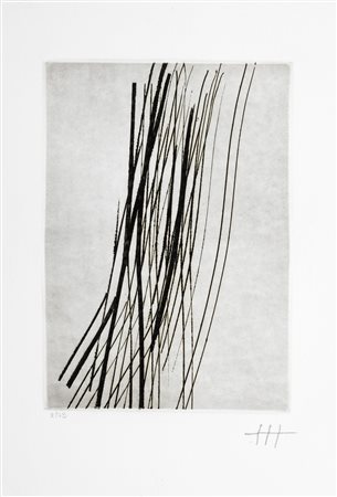 Hans Hartung (Lipsia 1904-Antibes 1989)  - Europa I, 1987