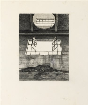 Angelo Titonel (Cornuda  1938-Imola  2018)  - Indagine n. 28, 1981