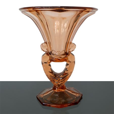 Libochovice, Belgium - Vaso, Art Decò, con donne, 30's