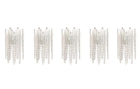 N. 5 Applique nello stile Venini