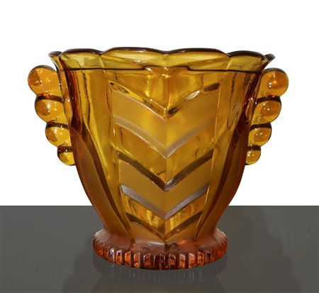 Vaso nei toni dell'ambra