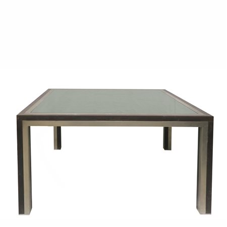 Romeo Rega - Tavolo da caffè di forma quadrata, 70's