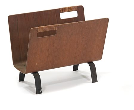 CAMPO FRANCO, GRAFFI CARLO Portariviste in compensato curvato Prod. Home 1955...