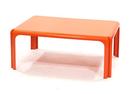 MAGISTRETTI VICO Arcadia 100 Tavolino in resina. Prod. Artemide 1970 circa...